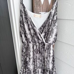 Altar's State Snakeskin Print Dress - S